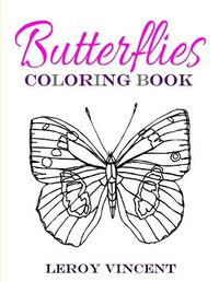 Cover image for Butterflies Coloring Book