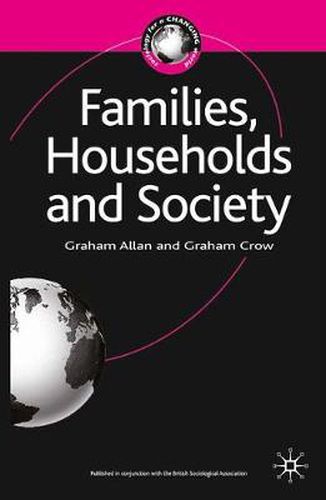 Cover image for Families, Households and Society