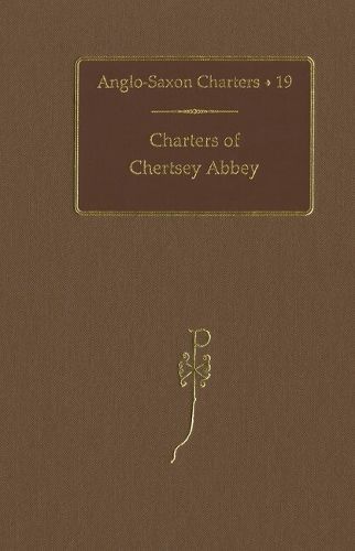 Cover image for Charters of Chertsey Abbey