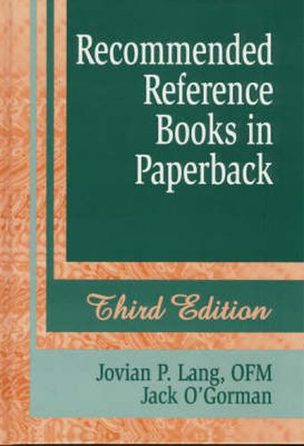 Recommended Reference Books in Paperback