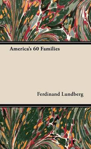 Cover image for America's 60 Families