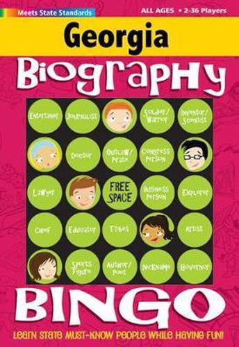 Cover image for Georgia Biography Bingo