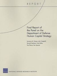 Cover image for Final Report of the Panel on the Department of Defense Human Capital Strategy