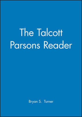 Cover image for The Talcott Parsons Reader