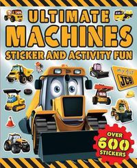 Cover image for Ultimate Machines Sticker and Activity Fun