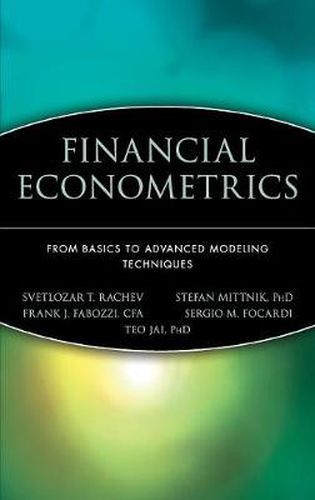 Cover image for Financial Econometrics: from Basics to Advanced Modeling Techniques