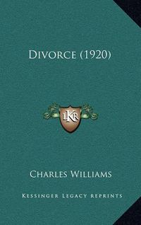 Cover image for Divorce (1920)