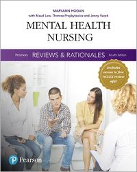 Cover image for Pearson Reviews & Rationales: Mental Health Nursing with Nursing Reviews & Rationales