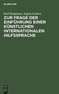 Cover image for Zur Frage der Einfuhrung einer kunstlichen internationalen Hilfssprache