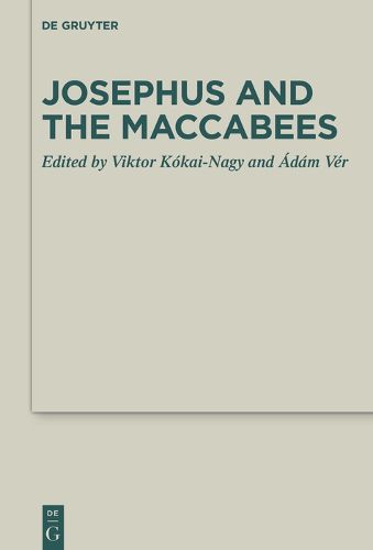 Cover image for Josephus and the Maccabees