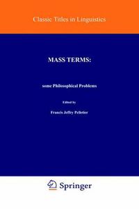 Cover image for Mass Terms: Some Philosophical Problems