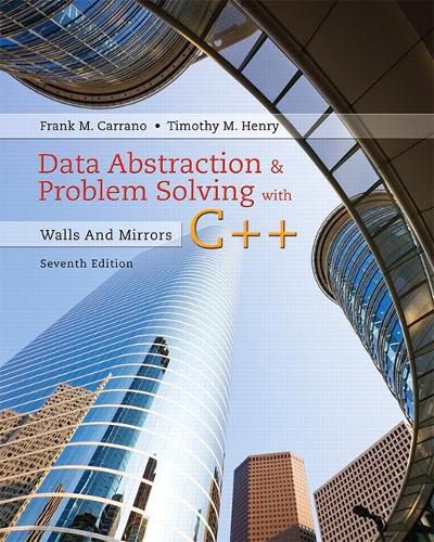 Cover image for Data Abstraction & Problem Solving with C++: Walls and Mirrors