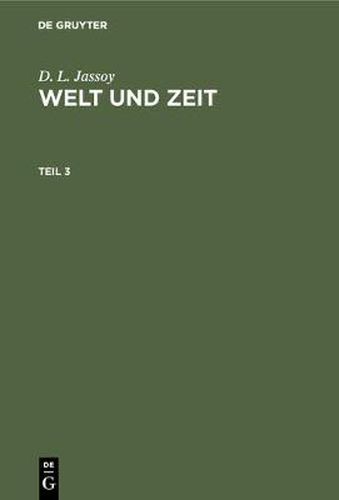 Cover image for Welt und Zeit