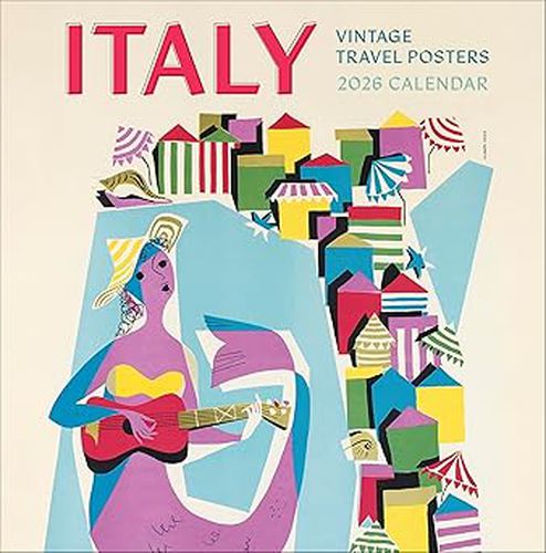 Cover image for 2026 Italy: Vintage Travel Posters Wall Calendar 