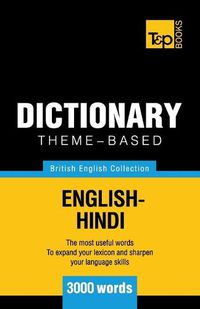 Cover image for Theme-based dictionary British English-Hindi - 3000 words