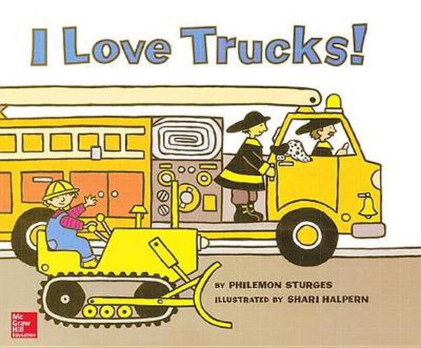 Cover image for McGraw-Hill Mathematics, Grade K, I Love Trucks! Big Book