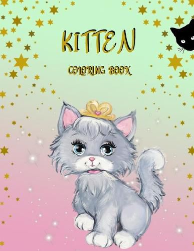 Cover image for Kitten Coloring Book: Activity Book for Kids
