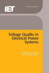 Cover image for Voltage Quality in Electrical Power Systems