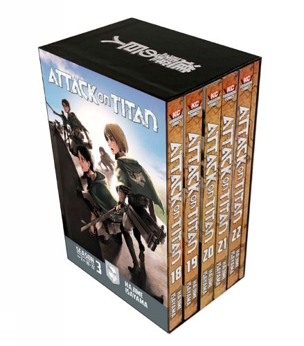 Cover image for Attack On Titan Season 3 Part 2 Manga Box Set