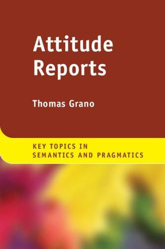 Cover image for Attitude Reports