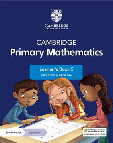 Cover image for Cambridge Primary Mathematics Learner's Book 5 with Digital Access (1 Year)