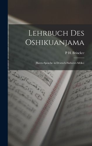 Cover image for Lehrbuch Des Oshikuanjama