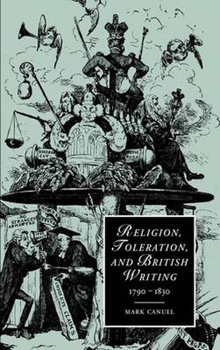 Cover image for Religion, Toleration, and British Writing, 1790-1830