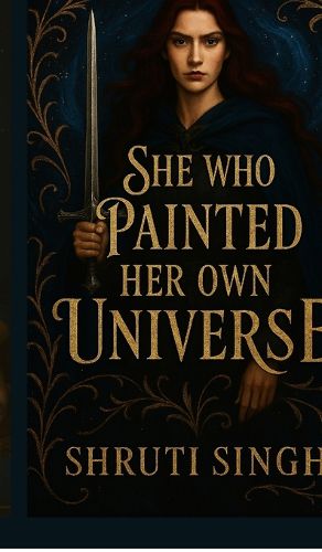 Cover image for She who painted her own Universe
