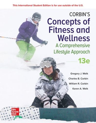 Cover image for ISE Corbin's Concepts of Fitness And Wellness: A Comprehensive Lifestyle Approach