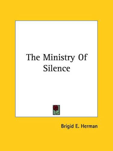 Cover image for The Ministry of Silence