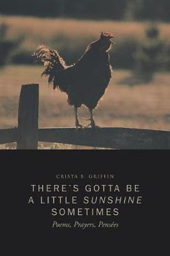 Cover image for There's Gotta Be a Little Sunshine Sometimes: Poems, Prayers, Pensees