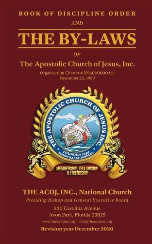 Cover image for Book of Discipline Order and the By-Laws of The Apostolic Church of Jesus, Inc.