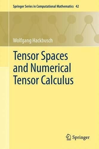 Cover image for Tensor Spaces and Numerical Tensor Calculus