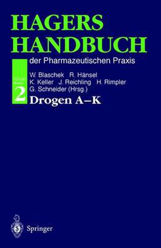 Cover image for Hagers Handbuch der Pharmazeutischen Praxis