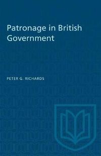 Cover image for Patronage in British Government