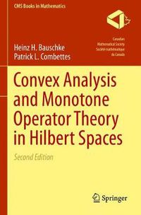 Cover image for Convex Analysis and Monotone Operator Theory in Hilbert Spaces