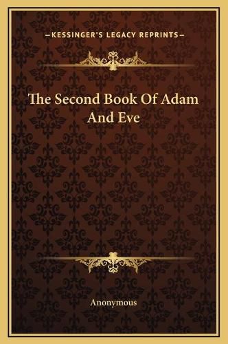 Cover image for The Second Book of Adam and Eve
