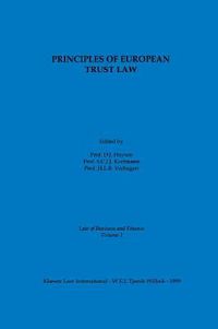 Cover image for Principles of European Trust Law