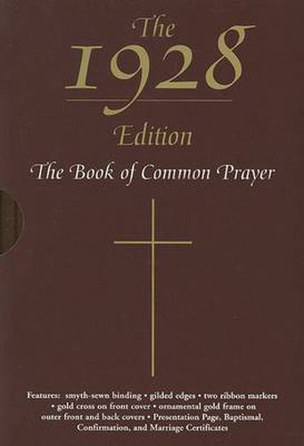 Cover image for The 1928 Book of Common Prayer
