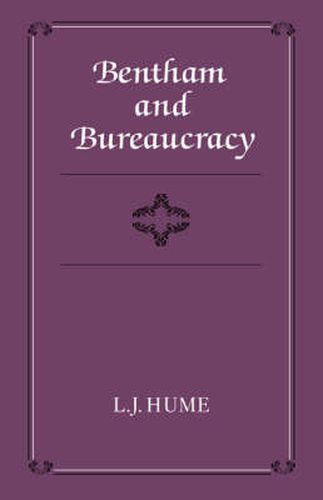 Cover image for Bentham and Bureaucracy