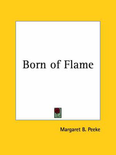 Cover image for Born of Flame (1892)