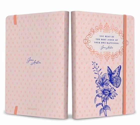 Jane Austen: Best Judge of Your Own Happiness Softcover Notebook