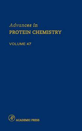 Cover image for Advances in Protein Chemistry