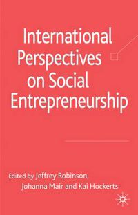 Cover image for International Perspectives on Social Entrepreneurship