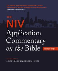 Cover image for The NIV Application Commentary on the Bible: One-Volume Edition