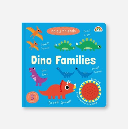 Cover image for Noisy friends - Dino families