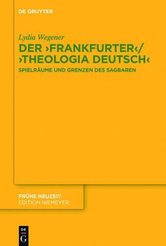 Cover image for Der, Frankfurter' /, Theologia deutsch