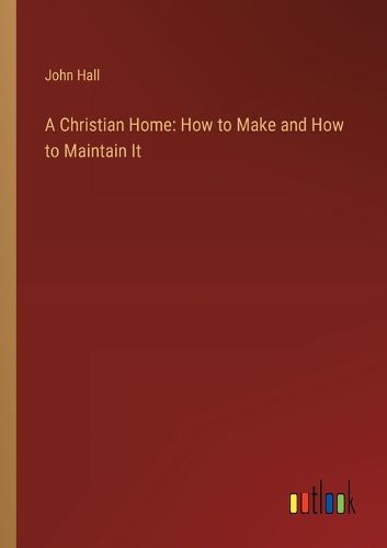 Cover image for A Christian Home