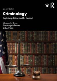 Cover image for Criminology