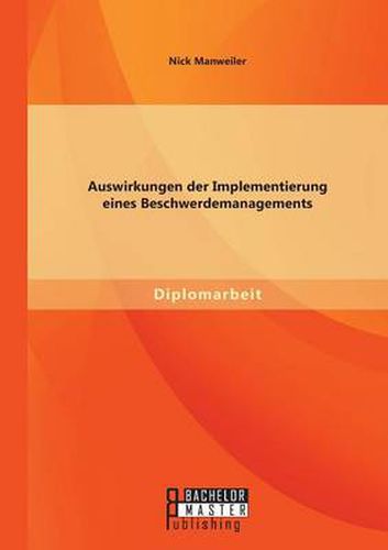 Cover image for Auswirkungen der Implementierung eines Beschwerdemanagements